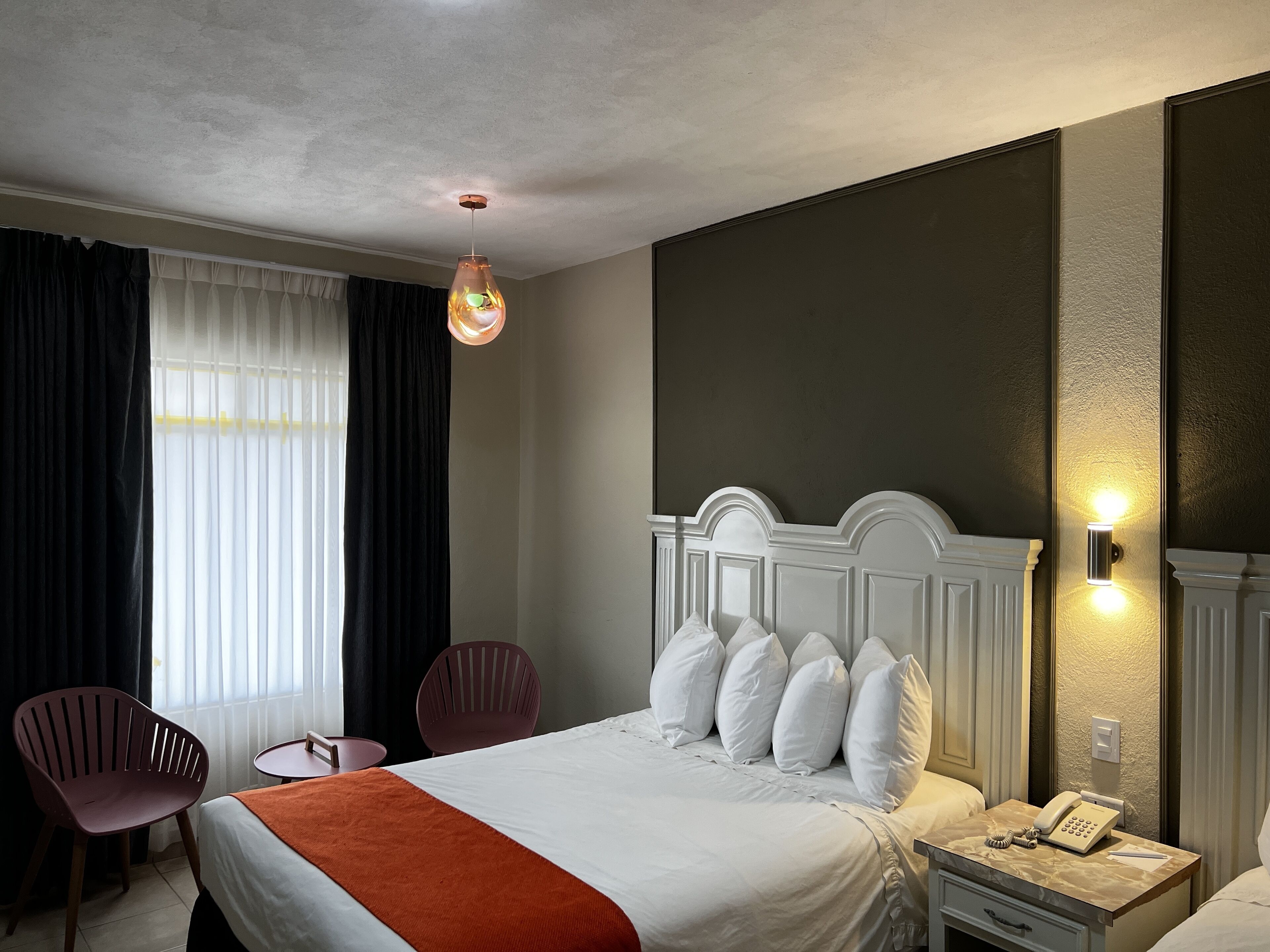 standard double room, 2 queen beds | 1 bedroom, desk, laptop workspace, free wifi