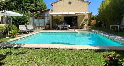 Villa avec clim et piscine Ă Aix-en-Provence