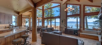 Cathedral Lakefront by Tahoe Getaways - 6 BR Estate w Pier, Buoy and Pool Table