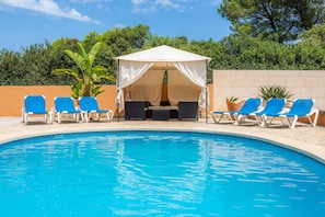 Pool - Vacation Home Finca Can Sito with Mountain View, Pool, Wi-Fi, Garden & Terrace (Capdepera)