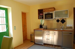 Fridge, microwave, dishwasher, freezer