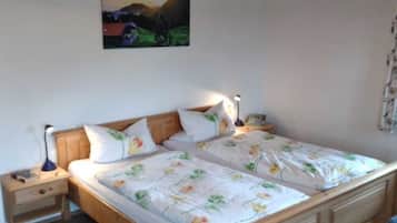 1 多间卧室、WiFi、床单