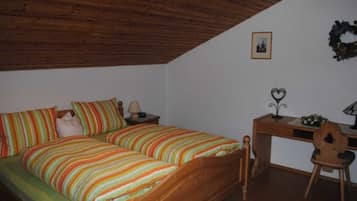 1 多间卧室、WiFi、床单