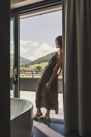 Penthouse | Terrace/patio - Das Gerlos (Gerlos)