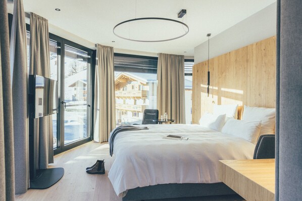 Junior Suite | In-room safe, soundproofing, free WiFi, bed sheets - Das Gerlos (Gerlos)