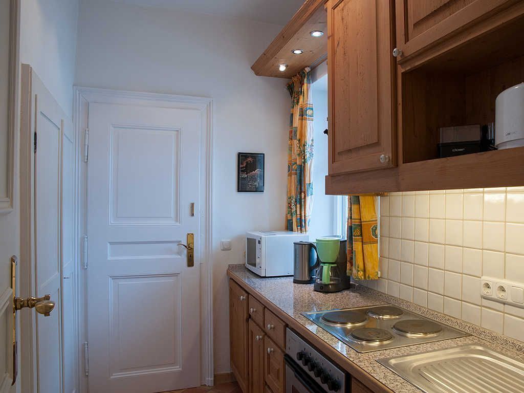 Fridge, microwave, oven