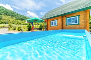 Seasonal outdoor pool