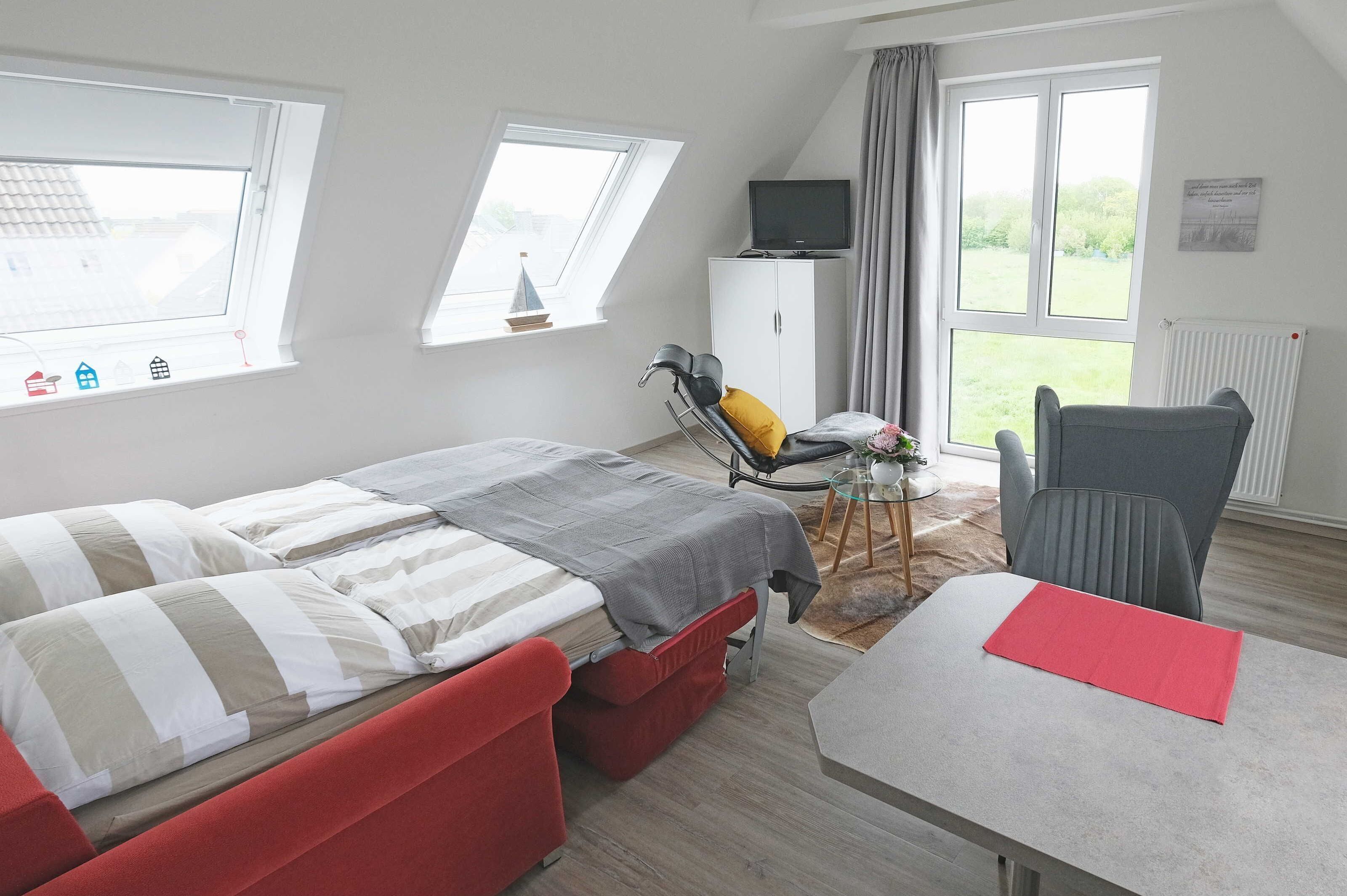 1 bedroom, travel crib, WiFi, bed sheets