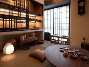 Premium 2-Bedroom Suite for 4 Non Smoking | Living area | 32-inch Smart TV with cable channels - MIMARU SUITES Kyoto Central (Kyoto)