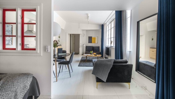 Living area - Plum Guide - The Close-up (Copenhagen)
