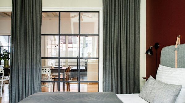 4 sovrum och strykjärn/strykbräda