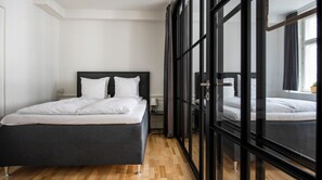 3 slaapkamers, een strijkplank/strijkijzer
