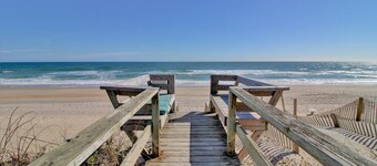 "Wave se enfríe" escapada frente al mar en Surf City, Carolina del Norte 