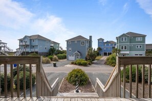Exterior - Ocean Lookout: Stunning 4-bedroom home with ocean views in North Topsail Beach. (North Topsail Beach)