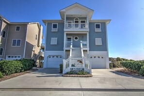 Exterior - "C-Breeze" - OCEANFRONT LUXURY HOME IN SURF CITY, NC (Surf City)