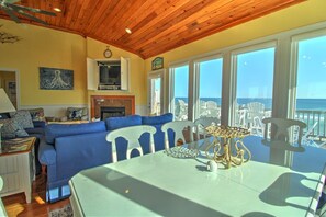Dining - "C-Breeze" - OCEANFRONT LUXURY HOME IN SURF CITY, NC (Surf City)
