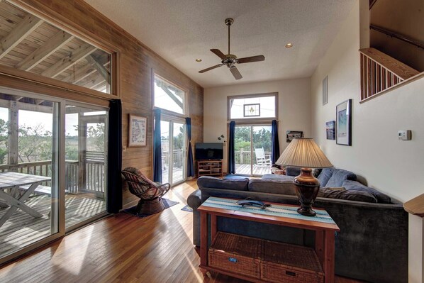 Living area - Morningside - Ocracoke Island (Ocracoke)