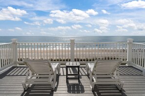 Property grounds - 4160 Island Dr. -- The Ultimate Oceanfront Beach Vacation For Large Gatherings! (North Topsail Beach)