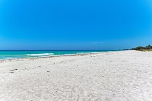 On the beach