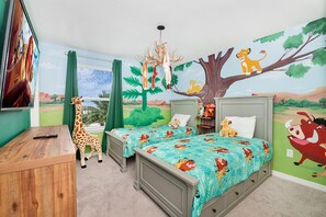 5 bedrooms, iron/ironing board, free WiFi, bed sheets