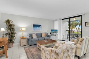 Een televisie en een dvd-speler