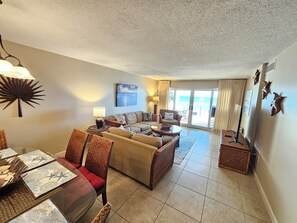 Smart TV, DVD player - Sandy Key 538:  3 BR / 2 BA Gulf Front Condo in Perdido Key, FL  Sleeps 8 (Pensacola)