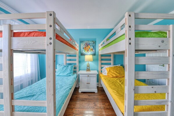 5 chambres, fer et planche à repasser, Wi-Fi, literie fournie