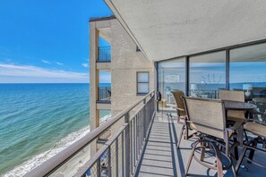 Outdoor dining - $30,000 in Renovations! - Beautiful 2 Bedroom Condo (Garden City Beach)