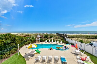 Compass Rose 11, three-bedroom, two-bath condo, ocean front