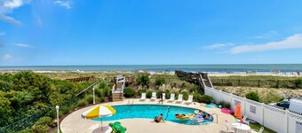Compass Rose 11, three-bedroom, two-bath condo, ocean front