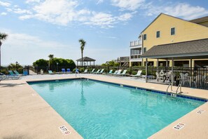 Pool - A Place At The Beach 3F - Two Bedroom, Two Bath Ocean View Condo (Garden City Beach)