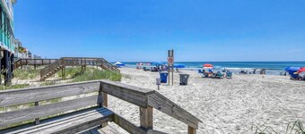 Abernethy Cottage - Three Bedroom, Two Bath Second Row Beach House