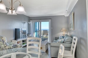 Smart TV, DVD player - Beach House 105 - Two Bedroom, Two Bath Updated Beach Condo (Garden City Beach)