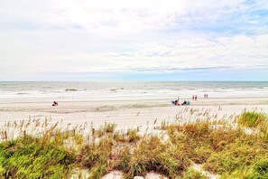 On the beach