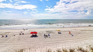 Beach - Beach House 317, ocean front condo with pool on North Waccamaw Drive (Garden City Beach)