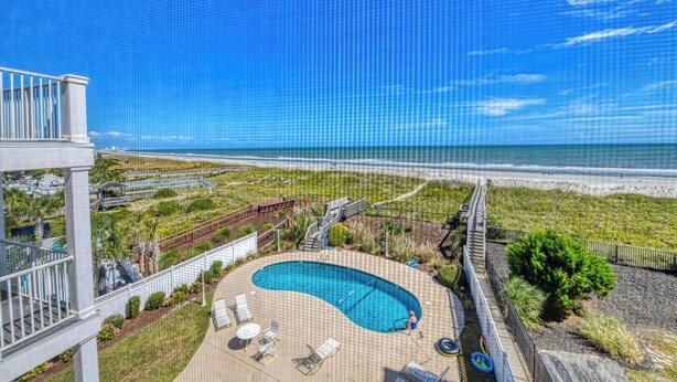 Unclassified image, 1 of 48, button - Compass Rose 32, three-bedroom, two-bath oceanfront condo, Wi-Fi (Garden City Beach)