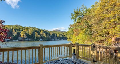 Lake Lured Away | Dock, Game Room, Grill + Views!