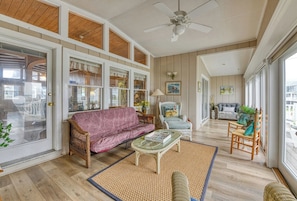 DVD player - IR House - Five Bedroom, Four & 1/2 Bath Channel/Inlet-Front House (Garden City Beach)