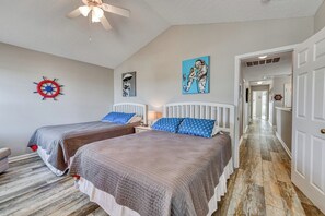 6 chambres, accès au Wi-Fi (inclus), literie fournie