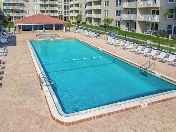 Una piscina climatizada