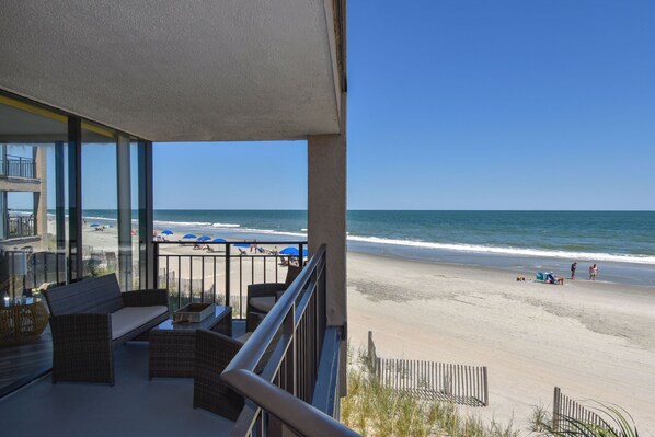 Unclassified image, 1 of 54, button - Surfmaster 108 - Three-bedroom, three-bath first-floor oceanfront condo (Garden City Beach)