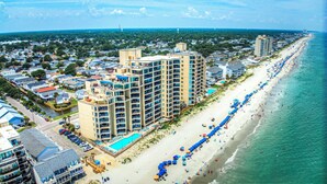 Exterior - Surfmaster 904 - Two-bedroom, two-bath oceanfront condo with pools (Garden City Beach)