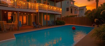 Walk-to-Beach Home with Private Pool, Pet-Friendly