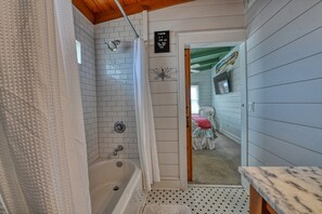 Shower, towels