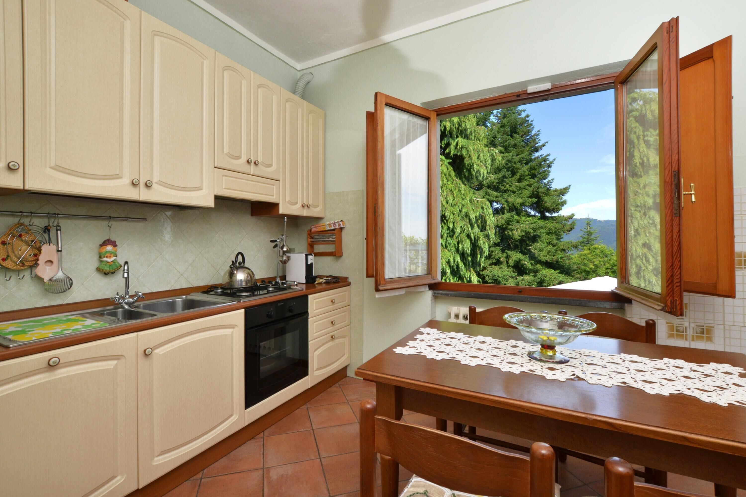 Family Villa, 6 Bedrooms, Mountainside (Villa Medicina) | Private kitchen | Microwave, oven, stovetop, dishwasher