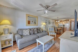 DVD player - Sandy Shores II 109 - Two-bedroom, Two-bath Oceanview Condo (Garden City Beach)