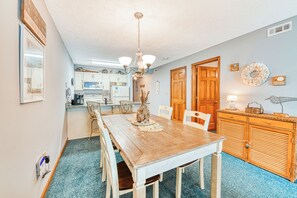 Dining - Sandy Shores II 209 - Two-bedroom, two-bath oceanview condo in GCB (Garden City Beach)