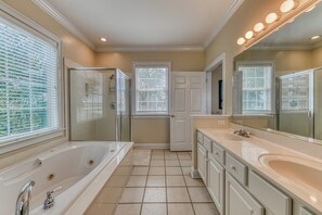 Shower, towels