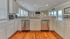Private kitchen - Sea Forever - Five Bedroom, Five 1/2 Bath Channel Front with Private Pool (Garden City Beach)