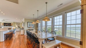 Dining - Sea Forever - Five Bedroom, Five 1/2 Bath Channel Front with Private Pool (Garden City Beach)